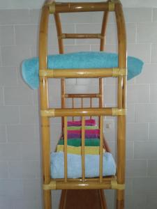 A bed or beds in a room at La Casa di Chico