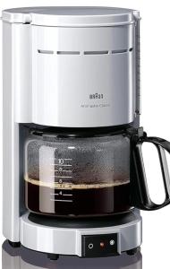 a coffee pot on top of a coffeemaker at Ferienwohnung Ausblick in Kleve