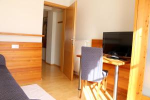 TV a/nebo společenská místnost v ubytování Hotel Binggl