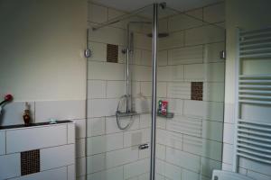 Koupelna v ubytování Ferienwohnung Luise Blum