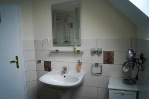 Koupelna v ubytování Ferienwohnung Luise Blum