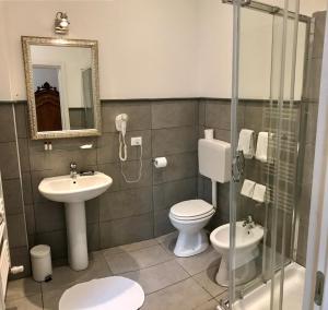 Koupelna v ubytování Maison Amelie