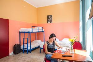 Postel nebo postele na pokoji v ubytování Pegasus Hostel Berlin