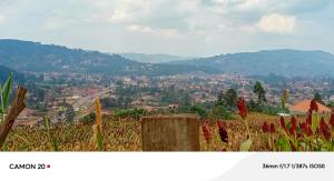a view of a city from the top of a hill at Ebenezer Community Development Center in Rubanda
