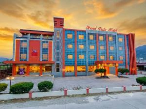 a rendering of the front of a hotel at Grand Duta Hotel in Palu