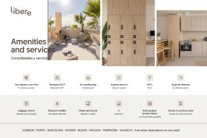 a screenshot of a website for a house at Líbere Valencia Ruzafa in Valencia +35 photos
