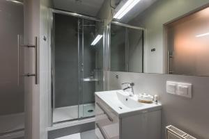 Kúpeľňa v ubytovaní Krakow For You Budget Apartments