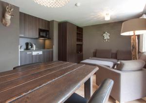 A kitchen or kitchenette at Appart Laijola