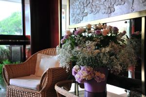 Istumisnurk majutusasutuses Hotel Beny