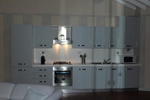 Η κουζίνα ή μικρή κουζίνα στο Eleganti Dimore
