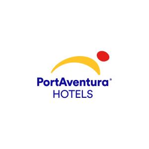 a logo for portaventura hotels at PortAventura Hotel Roulette - Includes unlimited access to PortAventura Park & 1 access to Ferrari Land in Salou