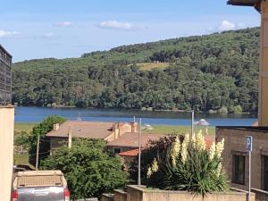 a view of a body of water from a building at El Balcón de La Vega in Vinuesa +2 photos