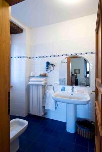 A bathroom at Albergo Villa Cristina