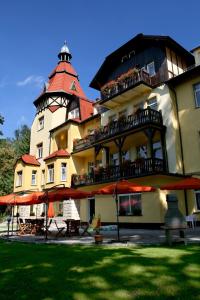 Budova, kde se bed and breakfast nachází