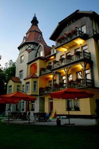 Budova, kde se bed and breakfast nachází