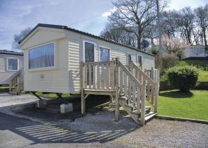 The building where the resort is located 