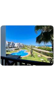a view from the balcony of a resort at Excelente apartamento en Cabo beach in Cabo Negro