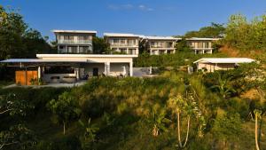 an aerial view of a house at Ocean View Villa at Solindo Stays in Marbella