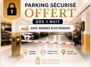 a parking service offer at a car dealership at Blakpearl Hyper Centre Gare Parking in Amiens