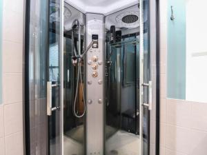 a subway train with its doors open at Poppies Cottage in Craignure +20 photos