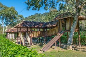 Um jardim em Pousada Caminho das Candeias