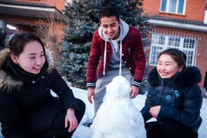 Tetamu yang menginap di Interhouse Almaty