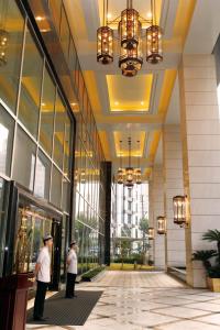 Predvorje ili recepcija u objektu Grand Central Hotel Shanghai