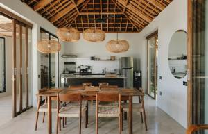 ครัวหรือมุมครัวของ Villa Svalen
