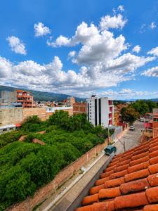 a view from the roof of a building at Hipódromo Sky Penthouse in Cochabamba
