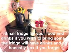 a small bridge for your food and the bridge will wish to bring some honesty box at Buttys place in Abergavenny