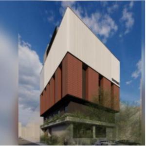 a building with a white roof on top of it at Hotel Nevesa Devanahalli in Bangalore