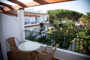 Balkón alebo terasa v ubytovaní Hostal Los Pinos