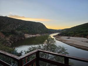 a view of a river from a bridge at Gourits River Guest Farm in Mossel Bay +21 photos