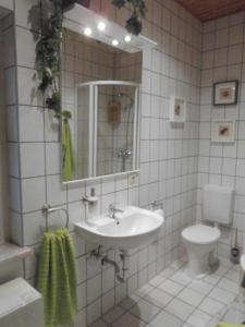Ένα μπάνιο στο Wald&Wiesengeflüster Zechlinerhütte +95 φωτογραφίες