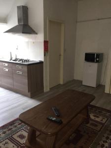 Kuchyň nebo kuchyňský kout v ubytování Appartements Bon Secours