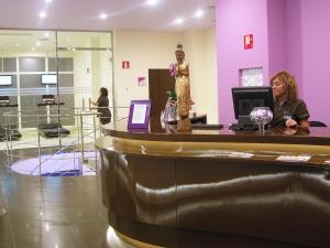 Vstupní hala nebo recepce v ubytování Hotel Palacio Albacete & SPA