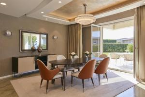 a dining room with a table and chairs at Adriatic Istria Resort by Minor Hotels in Savudrija