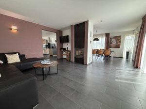 Et opholdsområde på Gîte du Moulin - Rose