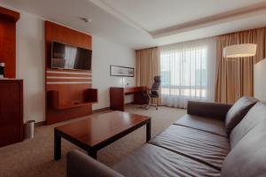 Μια τηλεόραση ή/και κέντρο ψυχαγωγίας στο Sheraton Leon