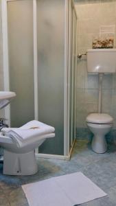 Koupelna v ubytování Hotel Della Motta