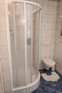Koupelna v ubytování Ferienwohnung Aschenwald