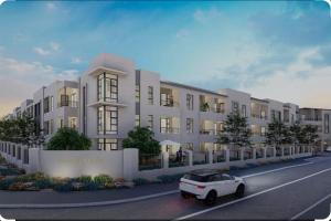a rendering of a building with a car parked in front at R&R at Summerview Sonstraal Heights in Windsor Park