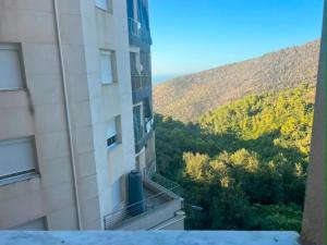 a view from the balcony of a building at Aparts 3 F3 BEJAIA VACANCE in Bejaïa
