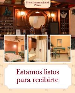 a collage of photos of a hotel intercontinental panamanesianesia sidx sidx at Hotel Internacional Plaza in José Cardel