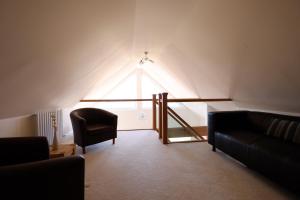 A seating area at Brae Cottage 