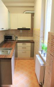 Kuchyň nebo kuchyňský kout v ubytování Lidi Guesthouse