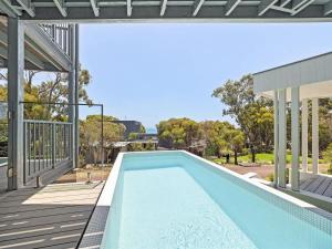 an image of a swimming pool on a house at Eagle Heights - Elevated Oasis with Pool & Sea Views in Dunsborough
