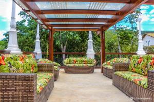 Um jardim em Terra dos Diamantes Hotel