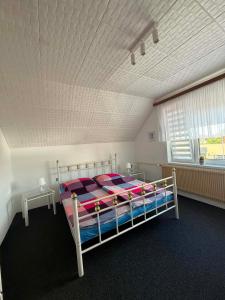 a bedroom with a bed in a room at Pension Barborka in Jičín +21 photos
