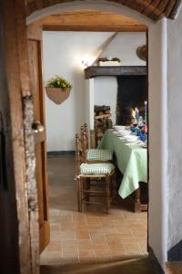 A seating area at Fattoria Casa Sola